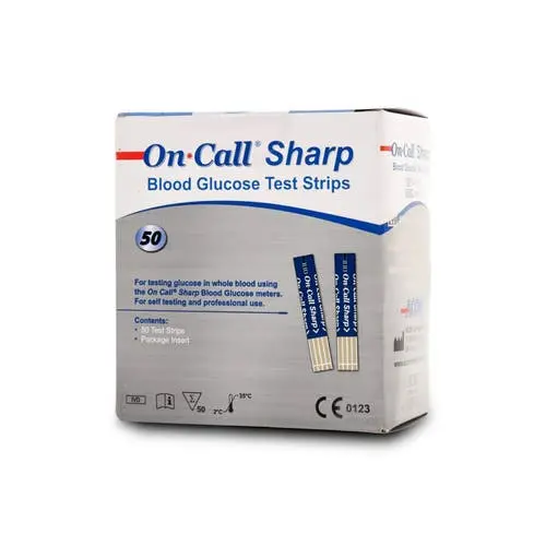 Que thử đường huyết [On Call® Sharp Blood Glucose Test Strips]