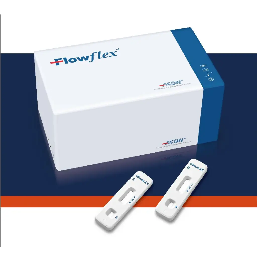 Khay thử xét nghiệm định tính kháng nguyên Influenza A, Influenza B [Flowflex™ Influenza A/B Rapid Test]