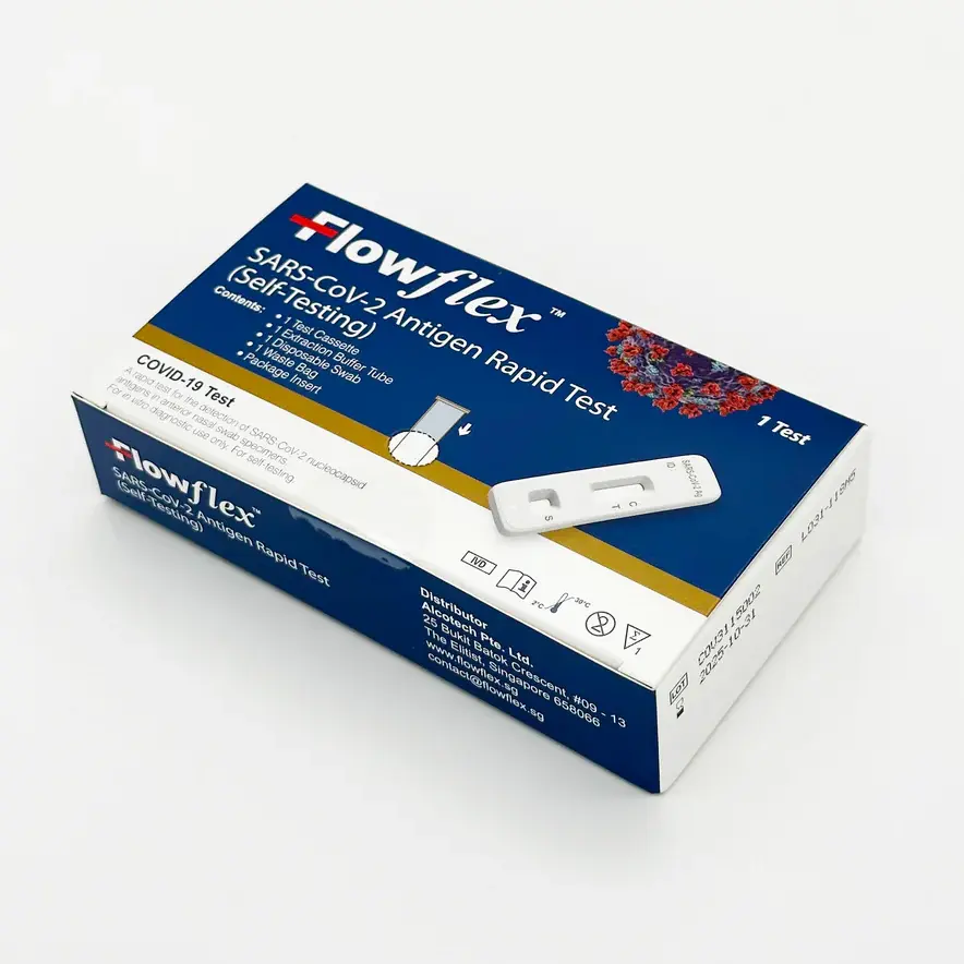 Khay thử xét nghiệm định tính kháng nguyên SARS-CoV-2 [FlowFlex™ SARS-CoV-2 Antigen Rapid Test (Self-Testing)]
