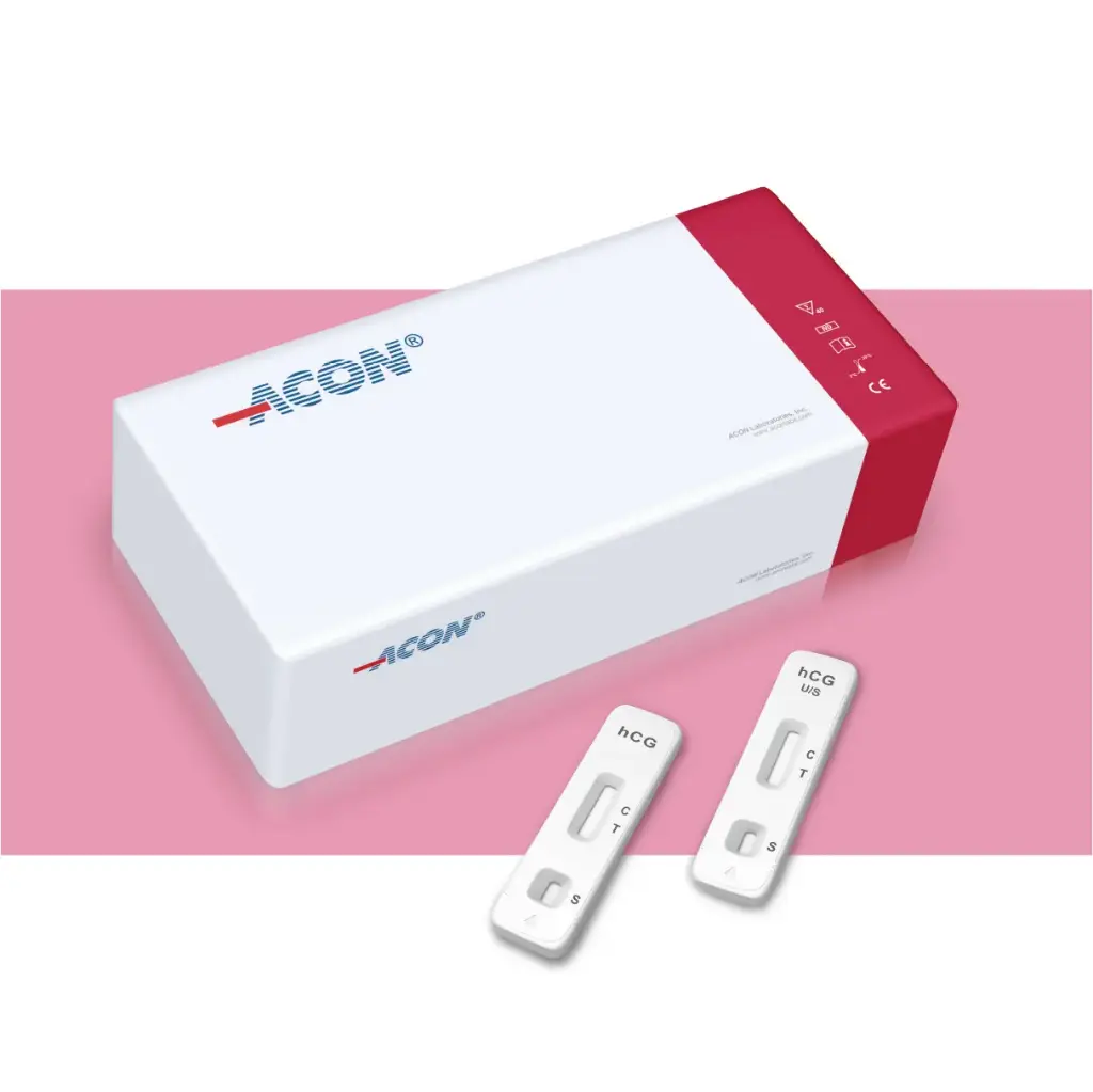 Que thử phát hiện định tính hCG [ACON® hCG Pregnancy Rapid Test Strip (Urine)]