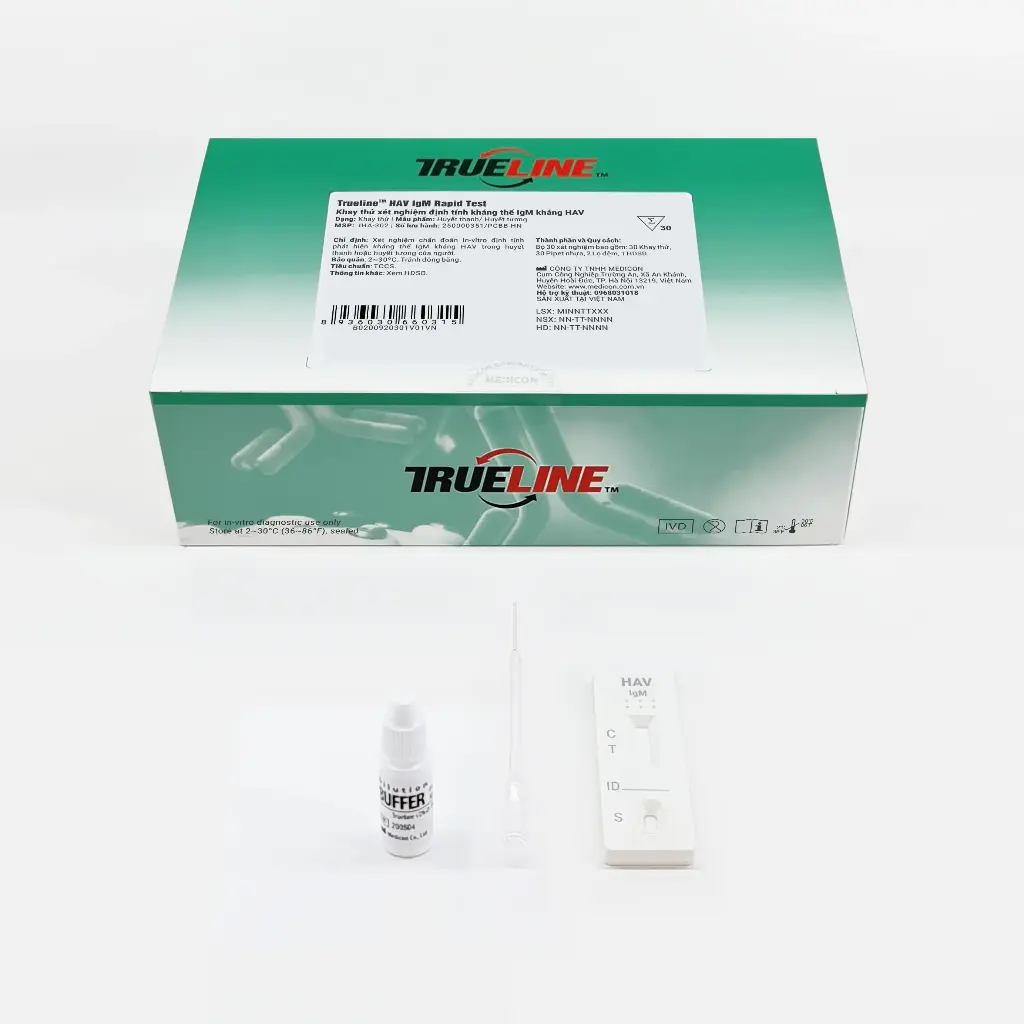 Trueline™ HAV IgM Rapid Test (Hộp 30 Test)