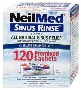 Hỗn hợp rửa mũi cho TE hộp 120 gói