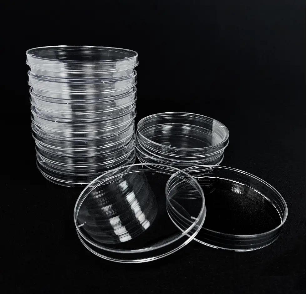 Đĩa Petri ∅90mm 1 ngăn tiệt trùng [Medisure™ 1-room Petri dish ∅90mm sterilized] 