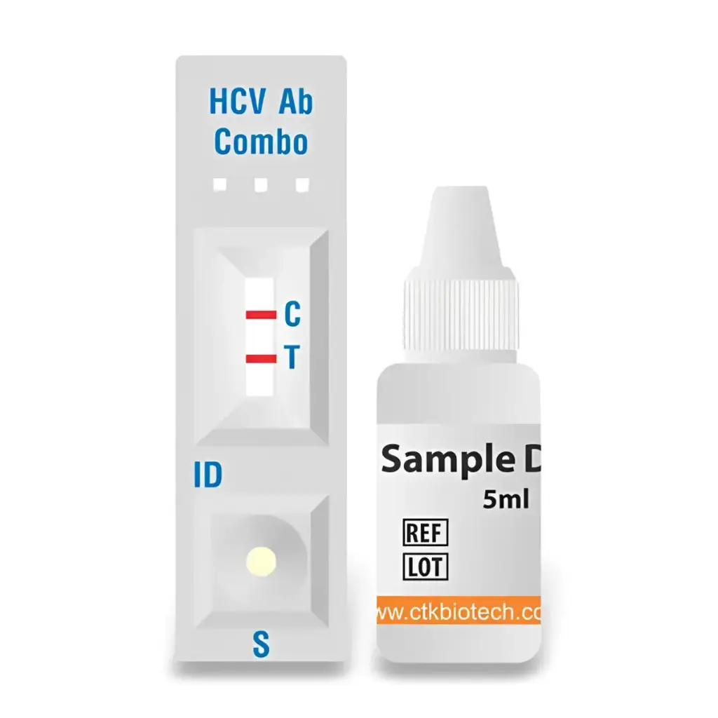 Khay thử xét nghiệm định tính kháng thể kháng vi rút viêm gan C [OnSite® HCV Ab Plus Combo Rapid Test]