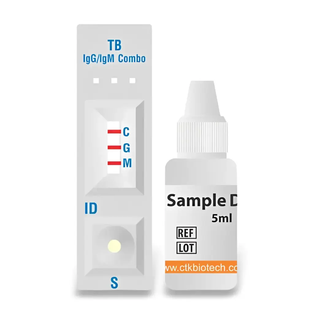 Khay thử xét nghiệm định tính kháng thể IgM, IgG kháng Mycobacterium tuberculosis [OnSite® TB IgG/IgM Combo Rapid Test]