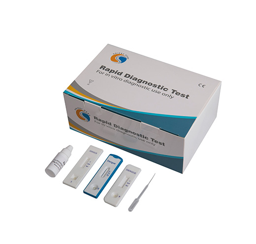 Khay thử xét nghiệm định tính kháng thể IgM, IgG kháng Dengue [Orient Gene - Dengue IgM/IgG Rapid Test Cassette (Whole Blood/Serum/Plasma)]