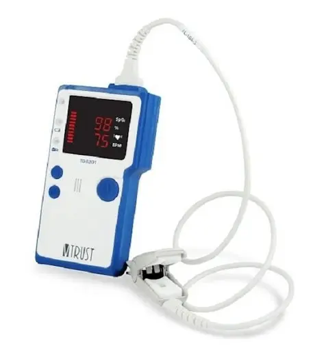 Máy đo nồng độ oxy bão hòa trong máu và nhịp tim [V-Trust™ Handheld Pulse Oximeter]