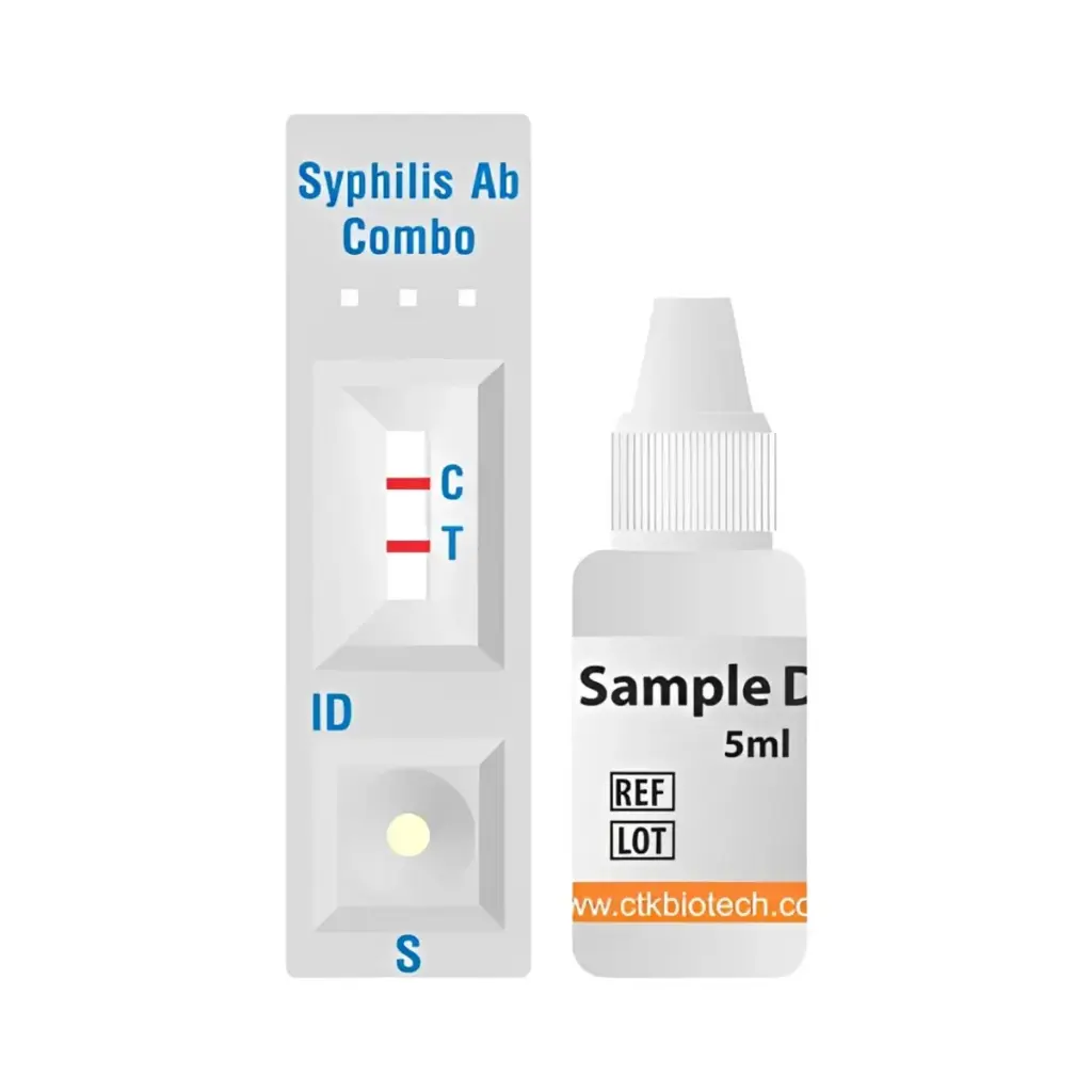 Que thử xét nghiệm định tính kháng thể kháng Syphilis [OnSite® Syphilis Ab Rapid Test]