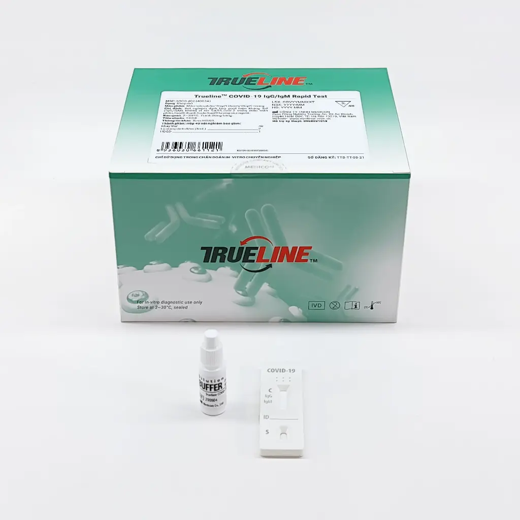 Test thử nhanh Trueline Covid-19 IgG/IgM