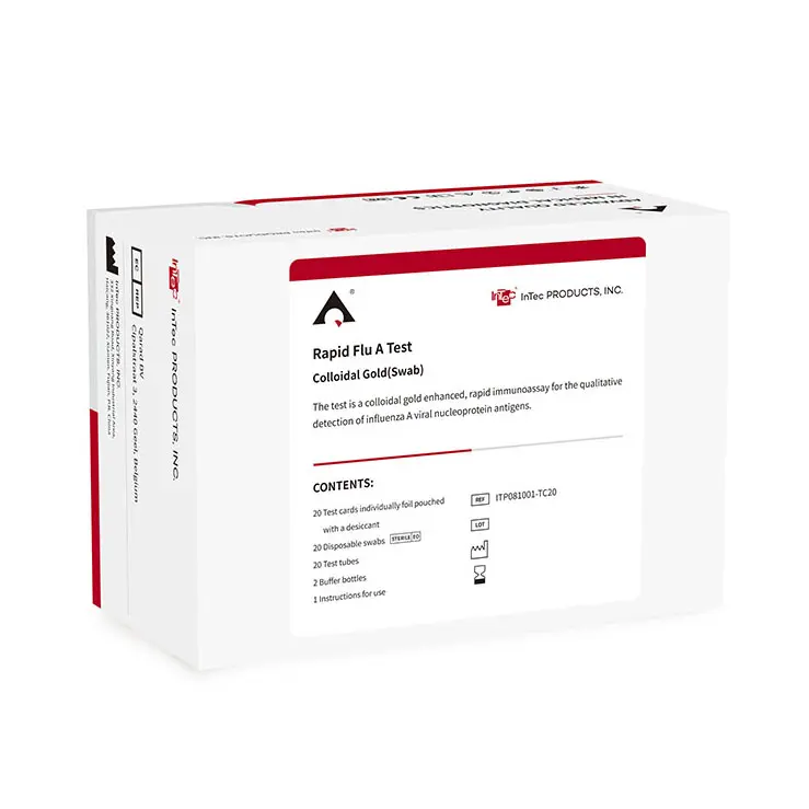 Khay thử xét nghiệm định tính kháng nguyên cúm A và cúm B [Advanced Quality™ Rapid Flu A/B Test]