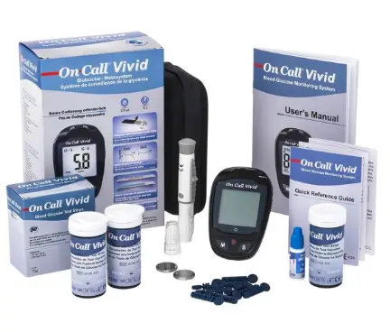 Máy đo đường huyết [On Call® Vivid Blood Glucose Meter]