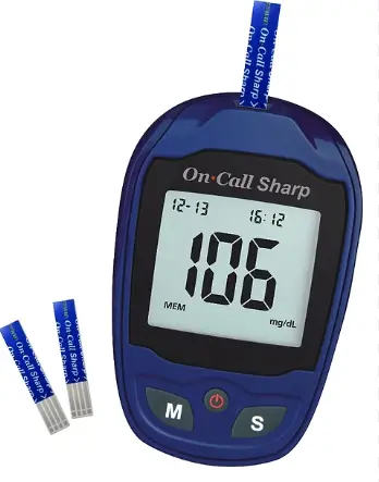 Máy đo đường huyết [On Call® Sharp Blood Glucose Meter]