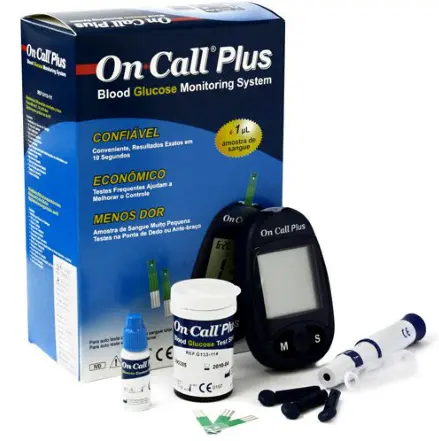 Máy đo đường huyết [On Call® Plus Blood Glucose Meter] (Hộp 1)