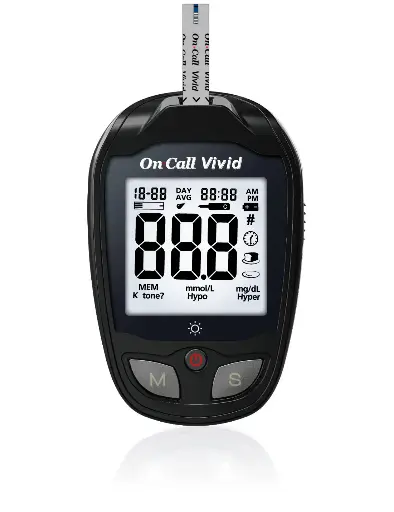 Máy đo đường huyết [On Call® Vivid Blood Glucose Meter] (Hộp 1)
