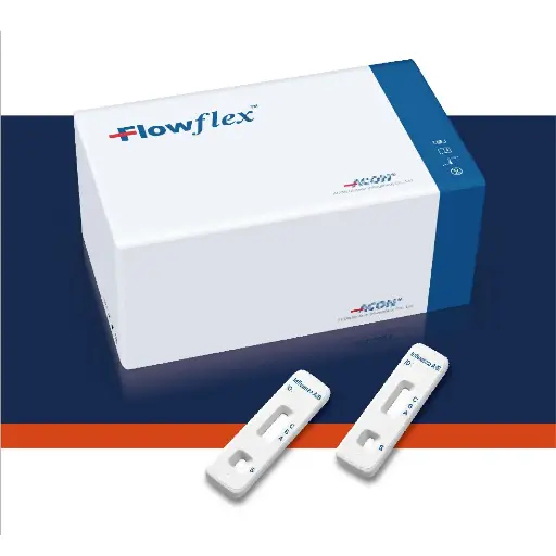 [L031-119A5] Khay thử xét nghiệm định tính kháng nguyên Influenza A, Influenza B (Flowflex Influenza A/B Rapid Test) (Hộp 25 test) (Box 25)