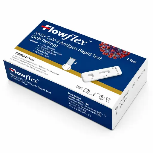 [L031-118P5] Khay thử xét nghiệm định tính kháng nguyên SARS-CoV-2 [FlowFlex™ SARS-CoV-2 Antigen Rapid Test (Self-Testing)] (Hộp 5)
