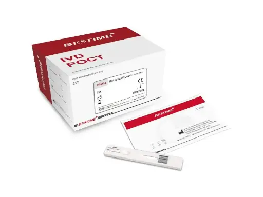 [BT2501] Thuốc thử xét nghiệm định lượng HbA1c [Biotime™ HbA1c Rapid Quantitative Test] (Hộp 25)