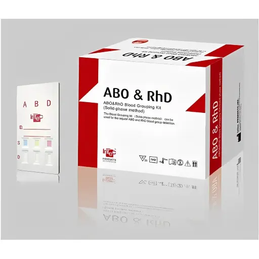 [ITP51001-TC20] Khay thử xét nghiệm định tính hệ nhóm máu ABO & RhD [Advanced Quality™ ABO & RhD Blood Grouping Kit (Solid-phase method)] (Hộp 20)