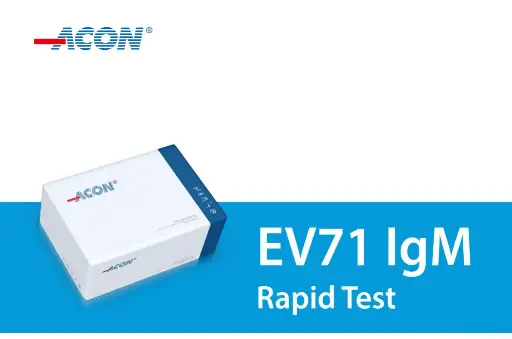 [L031-15815-201] Khay thử xét nghiệm định tính kháng thể IgM kháng Enterovirus 71 (Flowflex™ EV71 IgM Rapid Test) (Hộp 25 test) (Box 25)