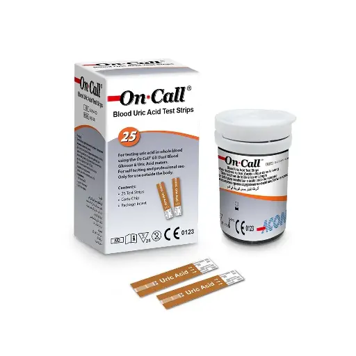 Que thử axit uric [On Call® Blood Uric Acid Test Strips]